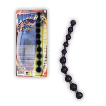 Анальная цепочка - Jumbo Jelly Thai Beads, black, 28 cm Анальная цепочка - Jumbo Jelly Thai Beads, black, 28 cm
