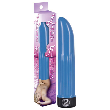 Vibrator "Ladyfinger" Blau