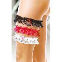 Аксессуары - Garter 7401, red, S-L - S-L
