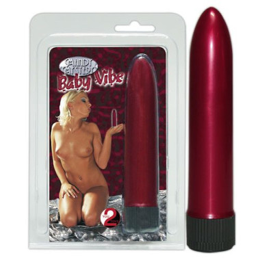 Классический вибратор - Mandy´s Baby Vibe rot