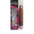 Реалистичный вибратор - Classic Jelly Vibe Brown 20,8 cm.