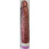 Реалистичный вибратор - Classic Jelly Vibe Brown 20,8 cm.