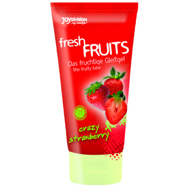 Лубрикант - freshFRUITS "Crazy Strawberry", 150 мл