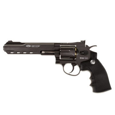 ПНЕВМАТИЧЕСКИЙ РЕВОЛЬВЕР GLETCHER SW B6 SMITH & WESSON
