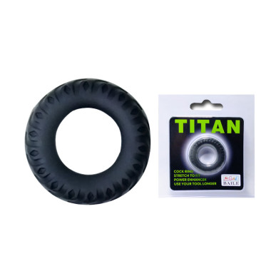 Эрекционное кольцо - TITAN cock ring green